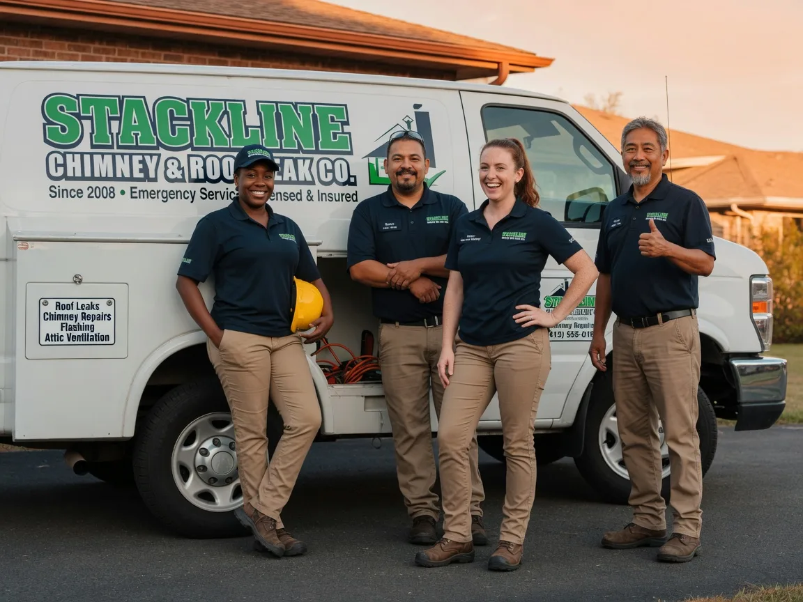 Chimney flashing repair company in Walnut Grove, MS
